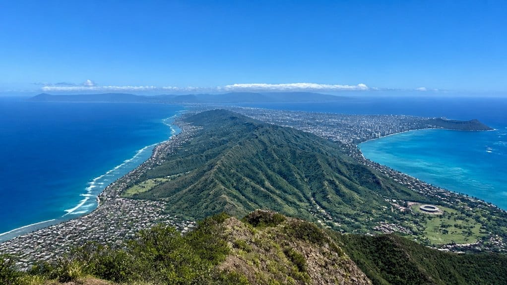coastline meets volcanic valleys