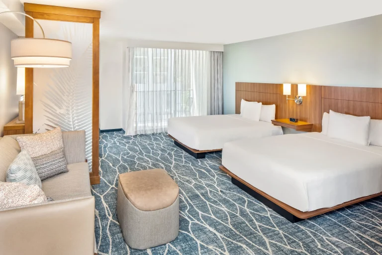 A photo of Hyatt Place Waikiki Beach showing the property and rooms.