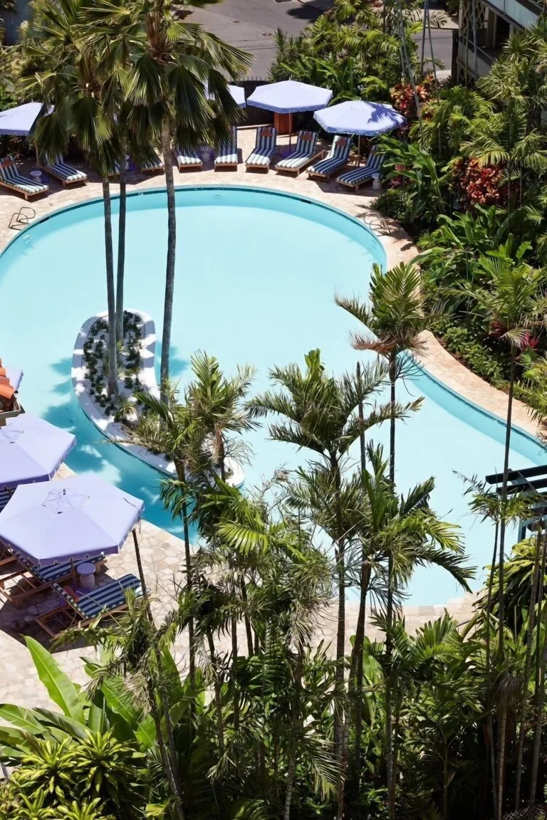 A photo of Wayfinder Waikiki showing the property and rooms.