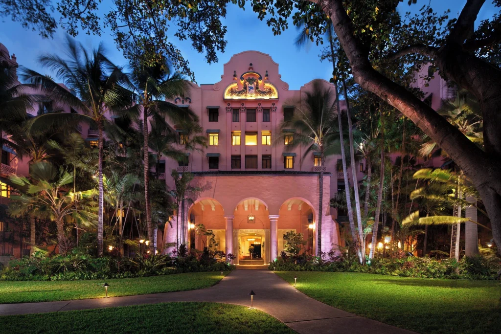 A photo of The Royal Hawaiian, a Luxury Collection Resort, Waikiki showing the property and rooms.