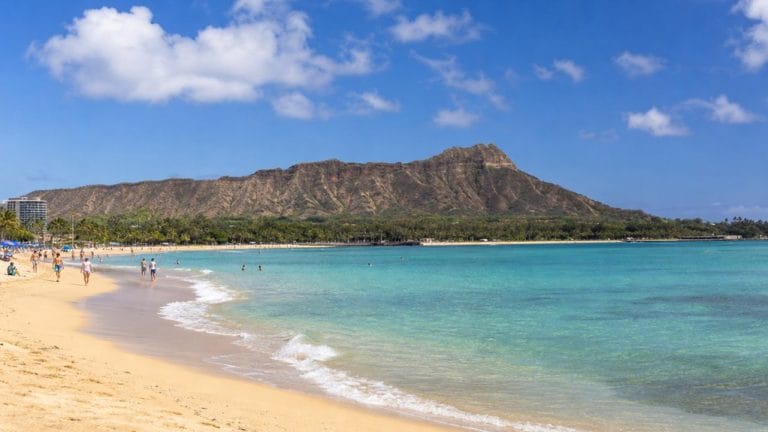 diamond head hawaii volcanic crater