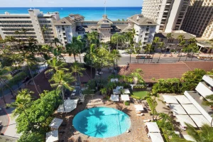 A photo of Sheraton Princess Kaiulani Waikiki Beach showing the property and rooms.