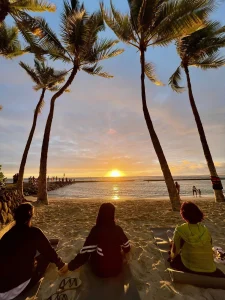 A photo of Waikiki Resort Hotel showing the property and rooms.