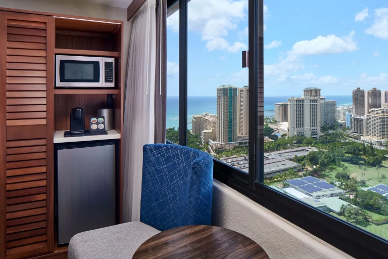 A photo of Holiday Inn Express Waikiki by IHG showing the property and rooms.