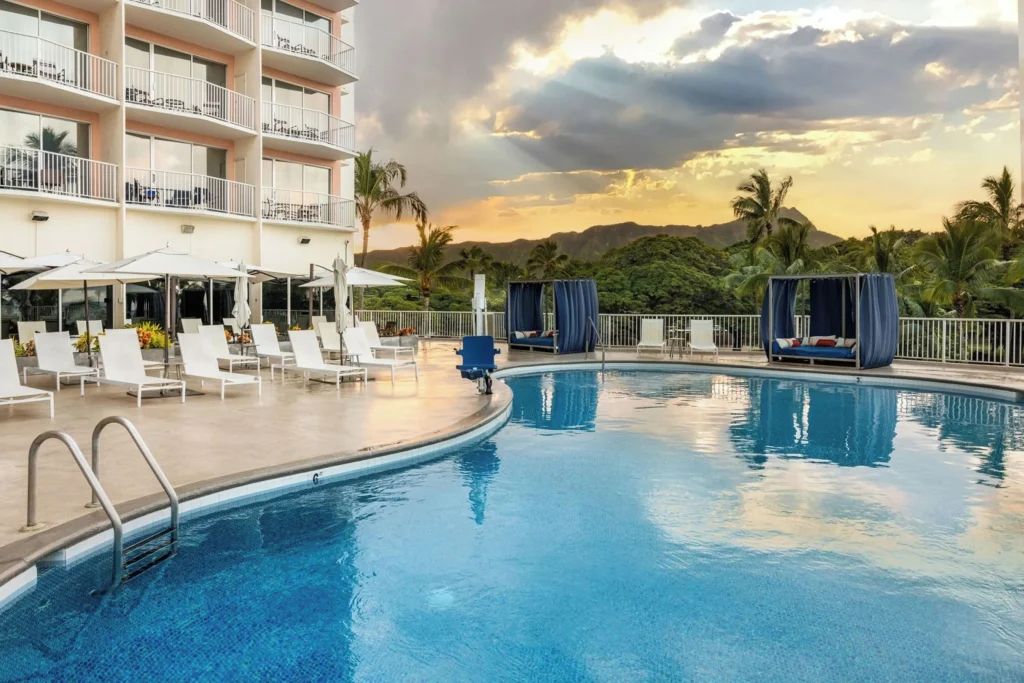 A photo of Park Shore Waikiki showing the property and rooms.
