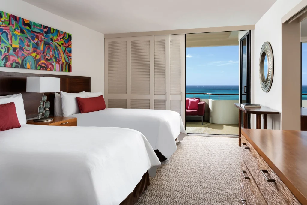 A photo of The Royal Hawaiian, a Luxury Collection Resort, Waikiki showing the property and rooms.