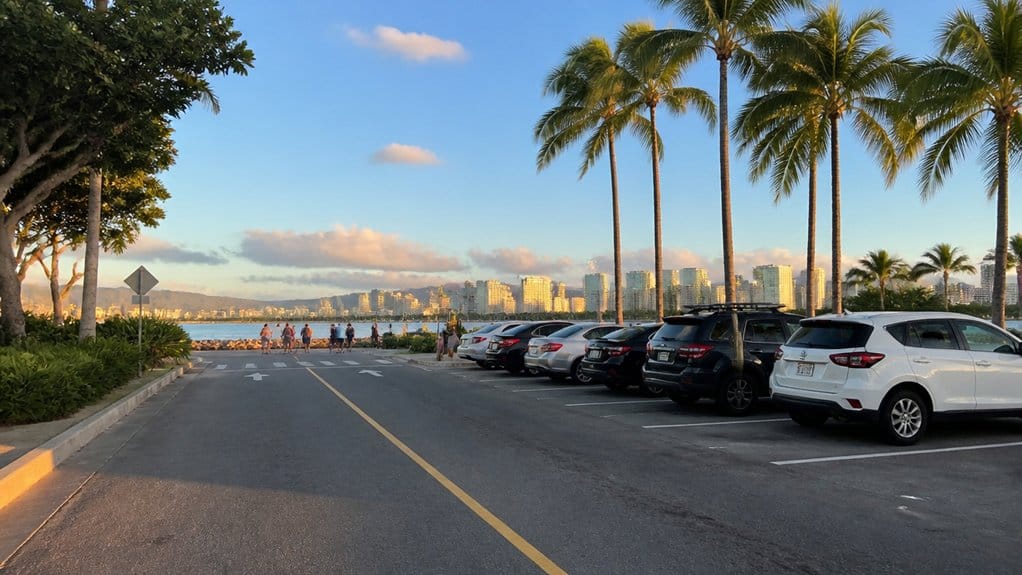 free parking near magic island