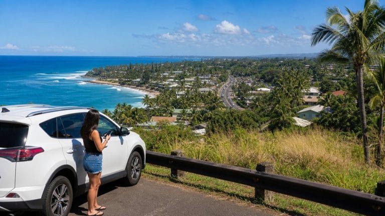 haleiwa map drive time