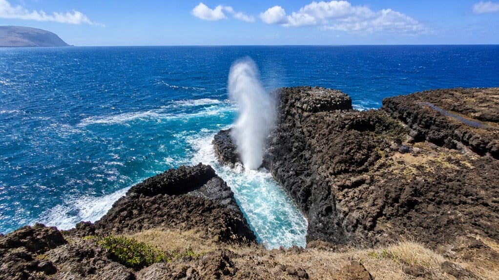 halona blowhole oceanside lookout