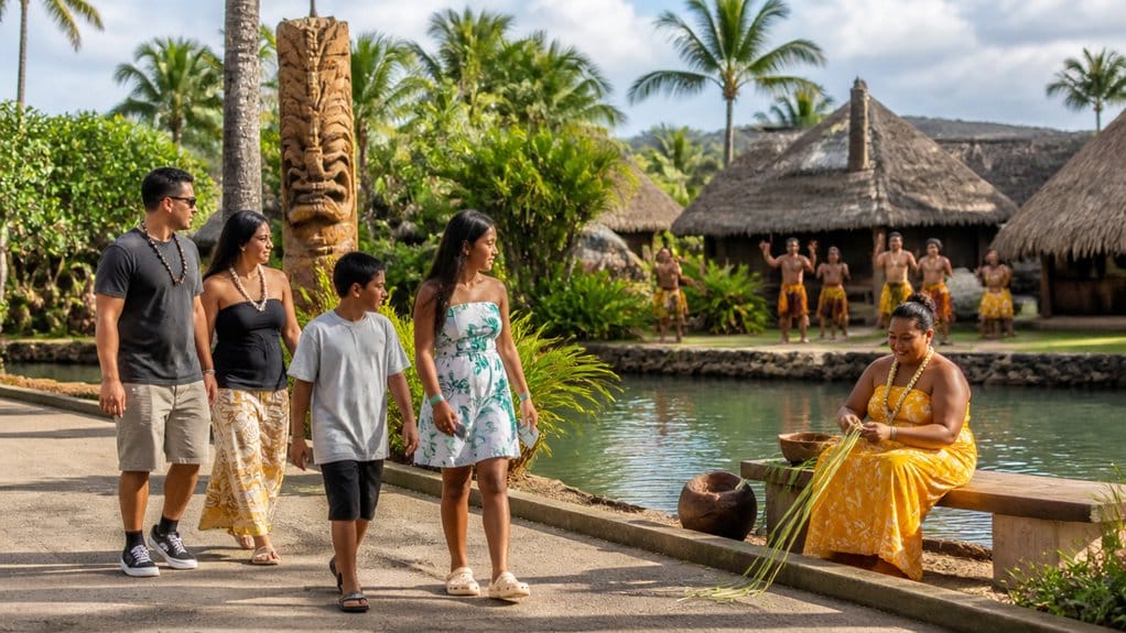 hands on island village experience