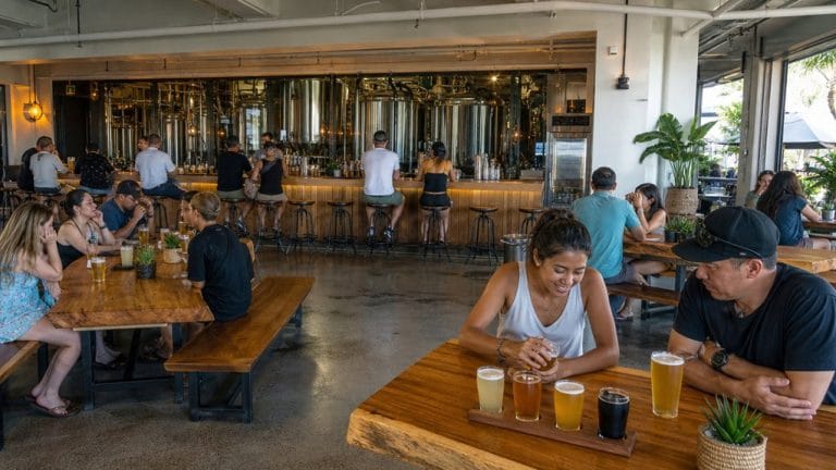 inside aloha beer company
