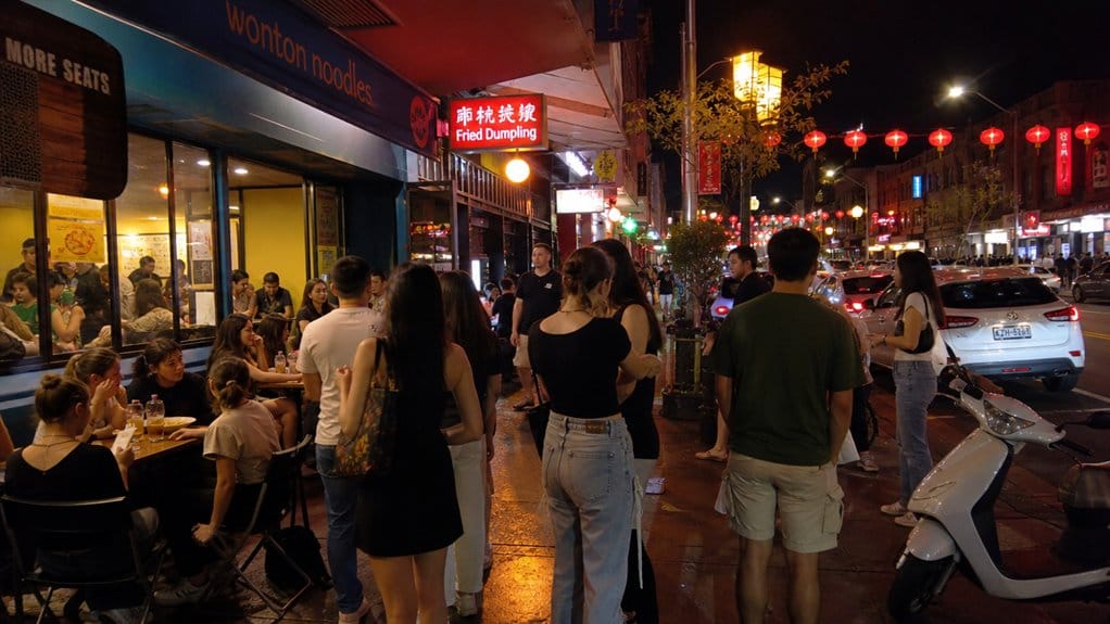 late night chinatown food rush