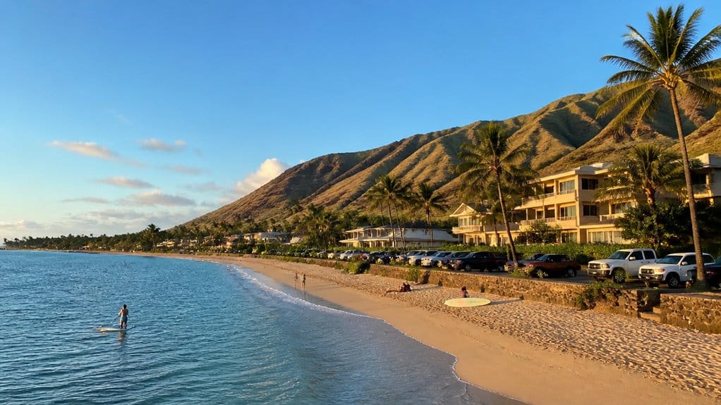 leeward o ahu calm and sunny
