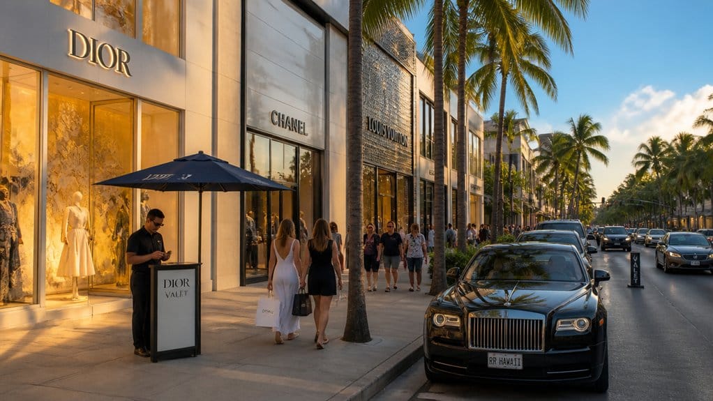 luxury brands valet parking