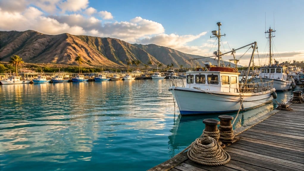 may morning departure for calm waters