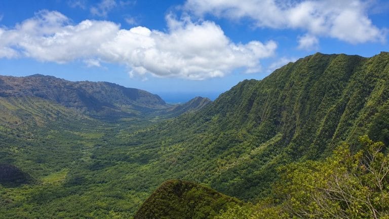 oahu mountain ranges overview