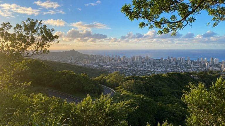 oahu tantalus scenic viewpoint
