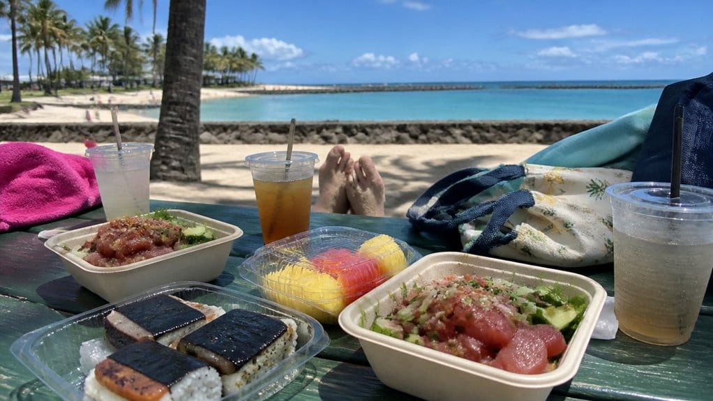 quick lunch at ala moana