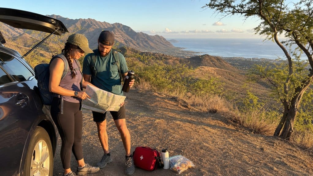 safe hiking day waianae