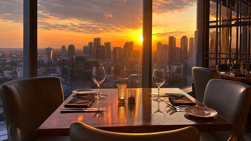 sunset dining best seating