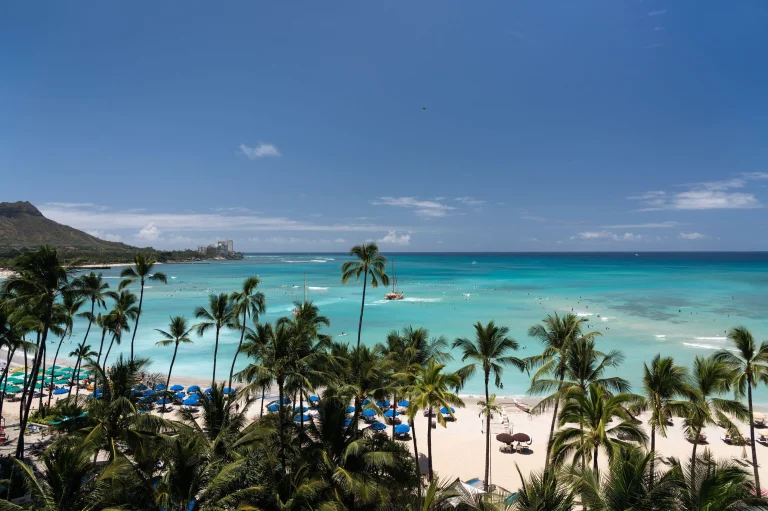 A photo of The Royal Hawaiian, a Luxury Collection Resort, Waikiki showing the property and rooms.