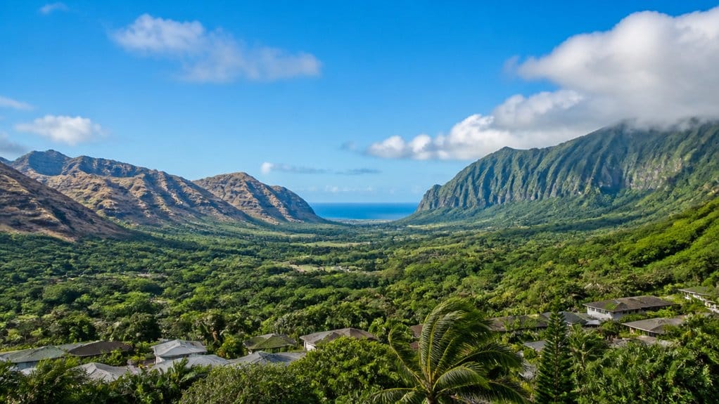 waianae and ko olau ranges