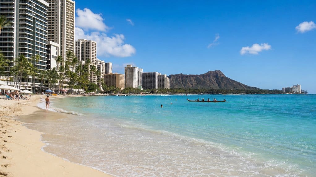waikiki honolulu oahu hawaii